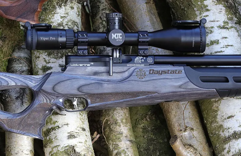 早い者勝ち‼️次世代オフセットハンドル Sniper ライフル BLACK 新銃 プリチャージ式空気銃 DAYSTATE デイステート BLACK WOLF ZERO