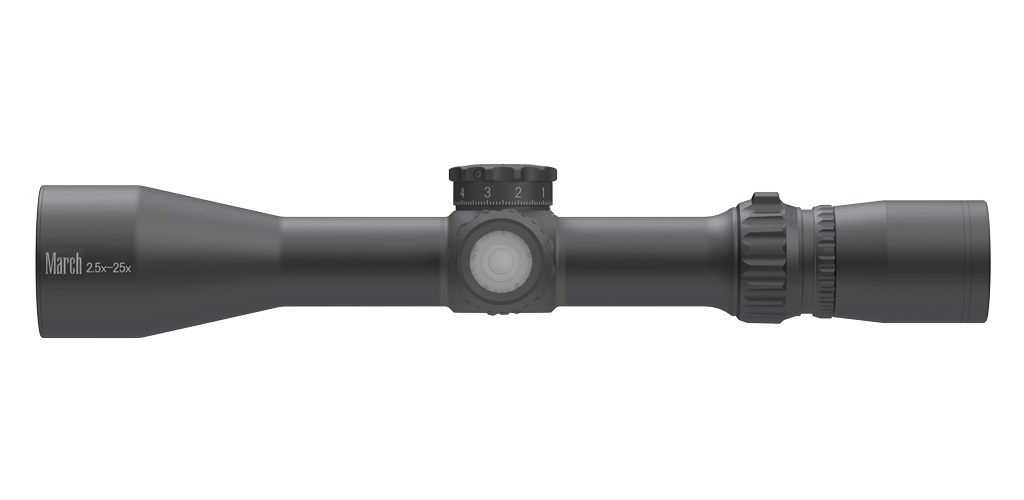 ライフルスコープ March Compact マーチ コンパクト 2.5x-25x42mm