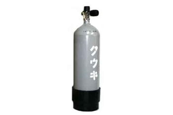 ボンベ 300気圧 鋼製エアータンク 8L