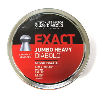 空気銃弾 DIABOLO Exact JUMBO HEAVY 18.13gr 5.5mm 500入